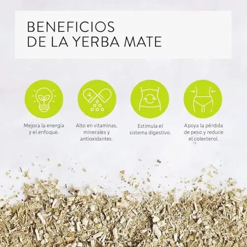 Canarias Yerba Mate Canarias (Hierba Mate)1 kg (Paquete de 1) Canarias