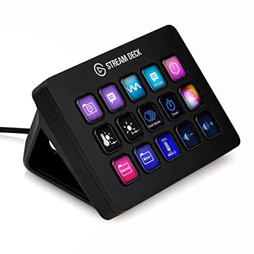 Elgato Stream Deck MK.2 – Controlador de estudio, 15 teclas macro, activa acciones en apps y software como OBS, Twitch, YouTube... Ordenador personal Elgato Controladores MIDI, Elgato, Ordenador personal SacrificioShop sacrificioshop.com {{ shop.shopifyCountryName }} {{ shop.shopifyProvince }} B09738CV2G 161.00 Elgato Stream Deck MK.2 – Controlador de estudio, 15 teclas macro, activa acciones en apps y software como OBS, Twitch, YouTube... - Default Title
