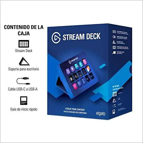 Elgato Stream Deck MK.2 – Controlador de estudio, 15 teclas macro, activa acciones en apps y software como OBS, Twitch, YouTube... Ordenador personal Elgato Controladores MIDI, Elgato, Ordenador personal SacrificioShop sacrificioshop.com {{ shop.shopifyCountryName }} {{ shop.shopifyProvince }} B09738CV2G 161.00 Elgato Stream Deck MK.2 – Controlador de estudio, 15 teclas macro, activa acciones en apps y software como OBS, Twitch, YouTube... - Default Title