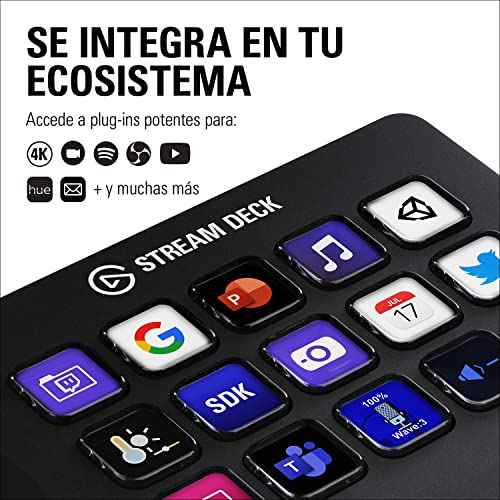 Elgato Stream Deck MK.2 – Controlador de estudio, 15 teclas macro, activa acciones en apps y software como OBS, Twitch, YouTube... Ordenador personal Elgato Controladores MIDI, Elgato, Ordenador personal SacrificioShop sacrificioshop.com {{ shop.shopifyCountryName }} {{ shop.shopifyProvince }} B09738CV2G 161.00 Elgato Stream Deck MK.2 – Controlador de estudio, 15 teclas macro, activa acciones en apps y software como OBS, Twitch, YouTube... - Default Title