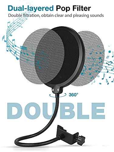 InnoGear Filtro Pop de Micrófono con Doble Capa Protector de Sonido Protector de Ventana Popfilter para Blue Yeti Instrumentos musicales InnoGear Filtros antipop, InnoGear, Instrumentos musicales SacrificioShop sacrificioshop.com {{ shop.shopifyCountryName }} {{ shop.shopifyProvince }} B06XPGKSHL 19.21 InnoGear Filtro Pop de Micrófono con Doble Capa Protector de Sonido Protector de Ventana Popfilter para Blue Yeti - Default Title