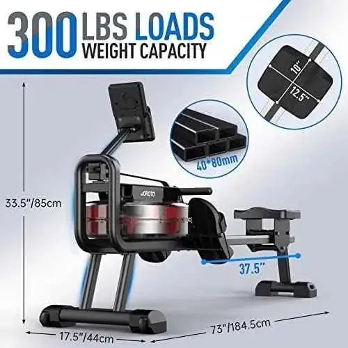 Máquina de Remo para Casa, Máquina de Remo de Agua, Capacidad de Peso de 150 kg, Pantalla de LCD con Función Bluetooth y Soporte para iPad Deportes JOROTO Deportes, JOROTO, Máquinas de remo SacrificioShop sacrificioshop.com {{ shop.shopifyCountryName }} {{ shop.shopifyProvince }} B0BCJCQ8PP 279.99 Máquina de Remo para Casa, Máquina de Remo de Agua, Capacidad de Peso de 150 kg, Pantalla de LCD con Función Bluetooth y Soporte para iPad - Default Title