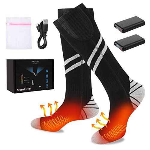 Heated Socks for Men and Women, Electric Heated Socks with 4000mAh Rec –  SacrificioShop