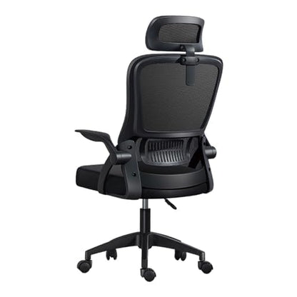 Silla Ergonómica de Oficina con Soporte Lumbar y Reposacabezas