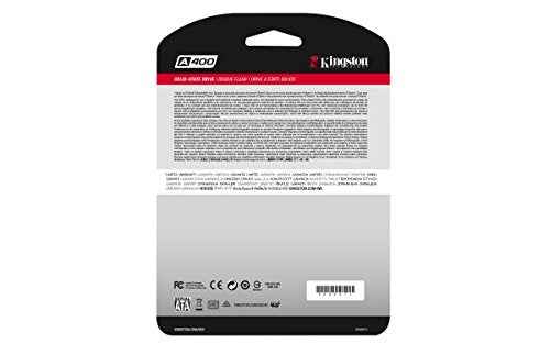 Kingston A400 SSD Disco duro sólido interno 2.5" SATA Rev 3.0, 480GB - SA400S37/480G Ordenador personal Kingston Discos duros sólidos, Kingston, Ordenador personal SacrificioShop sacrificioshop.com Spain A Coruña B01N0TQPQB 35.99 Kingston A400 SSD Disco duro sólido interno 2.5" SATA Rev 3.0, 480GB - SA400S37/480G - Default Title