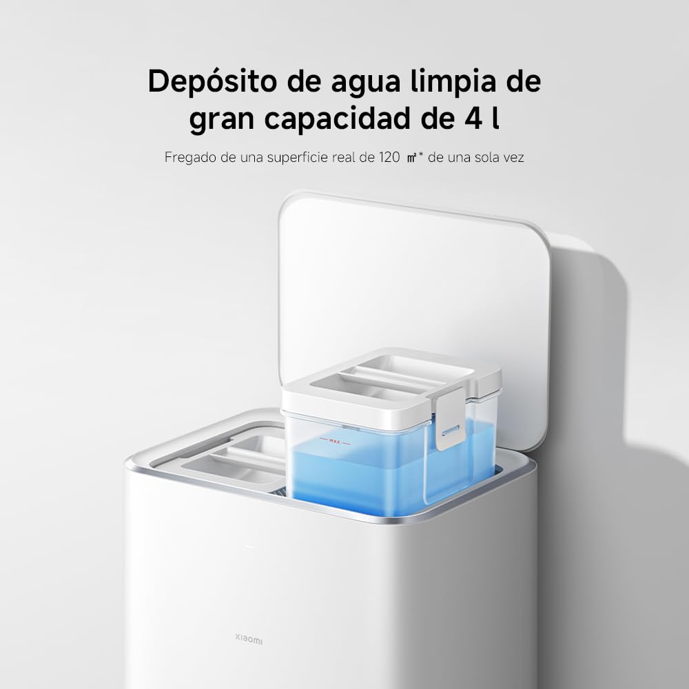 XIAOMI Robot Vacuum X20 Pro- Robot Aspirador y friegasuelos con Sistema Inteligente de navegación láser (LDS), succión de 7000 Pa