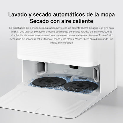 XIAOMI Robot Vacuum X20 Pro- Robot Aspirador y friegasuelos con Sistema Inteligente de navegación láser (LDS), succión de 7000 Pa
