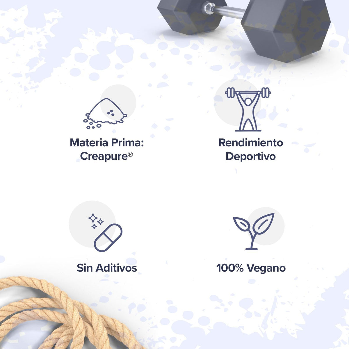 Creatina HSN Excell 100% Creapure® 500 g | Opinión