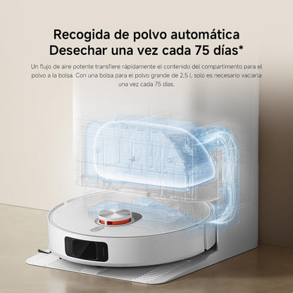 XIAOMI Robot Vacuum X20 Pro- Robot Aspirador y friegasuelos con Sistema Inteligente de navegación láser (LDS), succión de 7000 Pa