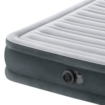 Intex 67768 Dura-Beam Deluxe Comfort-Plush Colchón Hinchable, 137x191x33cm