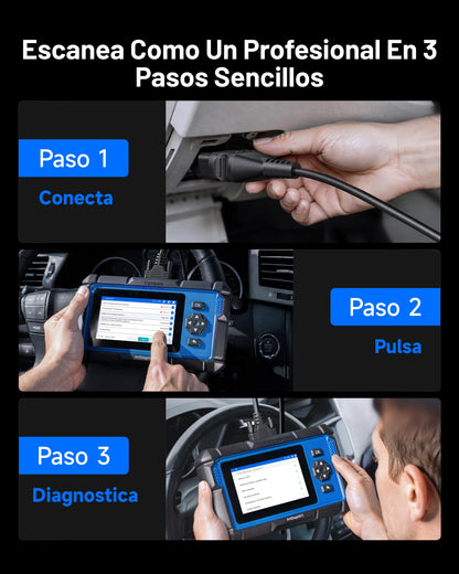 TOPDON AD600S obd2 Diagnosis con 4 Sistemas y 9 Funciones de Reinicio
