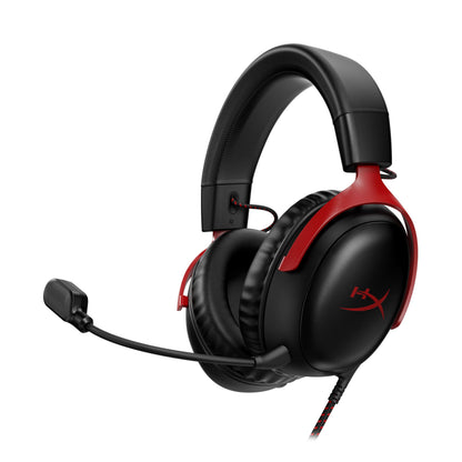 HyperX Cloud III — Auriculares gaming con cable y micrófono desmontable