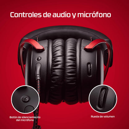 HyperX Cloud III — Auriculares gaming con cable y micrófono desmontable