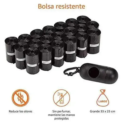 Bolsas para excrementos de perro con dispensador y clip para correa (300 bolsas) Productos para animales Amazon Basics Amazon Basics, Bolsas, Productos para animales SacrificioShop sacrificioshop.com {{ shop.shopifyCountryName }} {{ shop.shopifyProvince }} B00NABTC8M 9.19 Bolsas para excrementos de perro con dispensador y clip para correa (300 bolsas) - Default Title