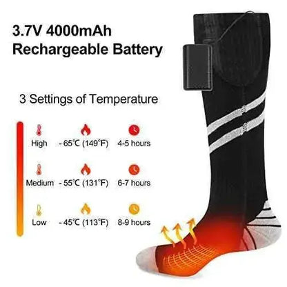 Calcetines Calefactables para Hombre y Mujer, Calcetines Térmicos Eléctricos con 4000mAh Recargable Baterías Deportes FOTFLACE Calentadores de pies, Deportes, FOTFLACE SacrificioShop sacrificioshop.com {{ shop.shopifyCountryName }} {{ shop.shopifyProvince }} B0BB6FSW2C 59.99 Calcetines Calefactables para Hombre y Mujer, Calcetines Térmicos Eléctricos con 4000mAh Recargable Baterías - Default Title