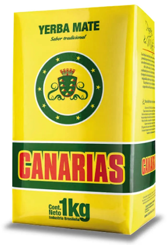Canarias Yerba Mate Canarias (Hierba Mate)1 kg (Paquete de 1) Canarias