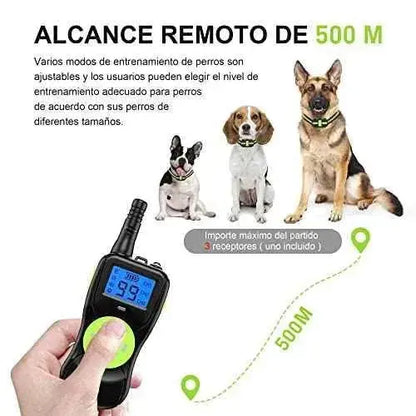 Collar de Adiestramiento para Perros, IPX7 Collar Recargable a Prueba de Agua, 4 Modos de Entrenamiento y Rango Remoto de 500 Metros Productos para animales IHPUKIDI Collares antiladridos, IHPUKIDI, Productos para animales SacrificioShop sacrificioshop.com {{ shop.shopifyCountryName }} {{ shop.shopifyProvince }} B092YZRT7M 32.99 Collar de Adiestramiento para Perros, IPX7 Collar Recargable a Prueba de Agua, 4 Modos de Entrenamiento y Rango Remoto de 500 Metros - Default Title