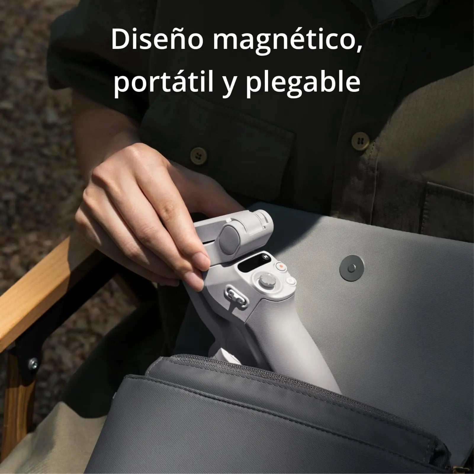 DJI, Estabilizador inteligente Osmo Mobile SE en tres ejes para teléfonos, portátil y plegable, brazo extensible integrado - SacrificioShop