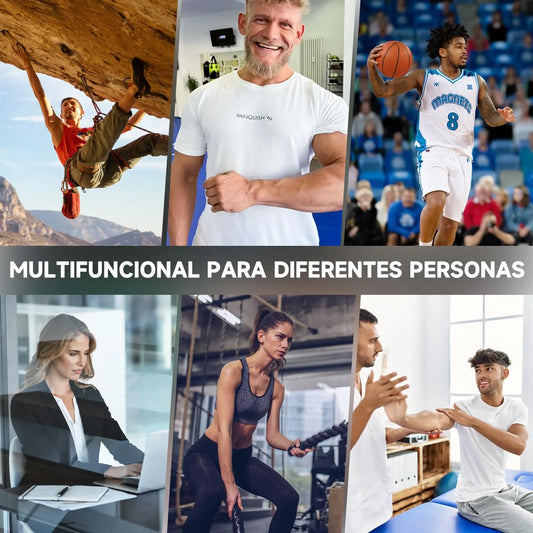 Kit de Entrenamiento para Fortalecer Agarre FitBeast 5 Piezas, 2 Resistencia Ajustable para Antebrazo, Estirador de Dedos, Anillo de Agarre y Bola de Alivio Estrés para Atletas FitBeast