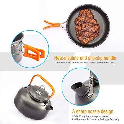 Kit de Utensilios Cocina Camping: Olla, Sartén, Tetera, Vajilla para Acampada Senderismo Excursión al Aire Libre de Aluminio Cocina OVERMONT Cocina, Juegos de ollas y sartenes, OVERMONT SacrificioShop sacrificioshop.com {{ shop.shopifyCountryName }} {{ shop.shopifyProvince }} B07D6JCHKS 24.99 Kit de Utensilios Cocina Camping: Olla, Sartén, Tetera, Vajilla para Acampada Senderismo Excursión al Aire Libre de Aluminio - Default Title