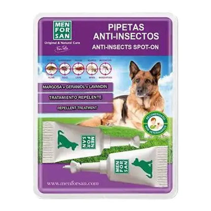 MENFORSAN Pipetas Anti-Insectos para Perros con Margosa, Geraniol y Lavandino, contra Pulgas, Garrapatas e insectos, 2 unidades Productos para animales MENFORSAN MENFORSAN, Productos para animales, Repelentes de insectos SacrificioShop sacrificioshop.com {{ shop.shopifyCountryName }} {{ shop.shopifyProvince }} B073FX9DKV 6.99 MENFORSAN Pipetas Anti-Insectos para Perros con Margosa, Geraniol y Lavandino, contra Pulgas, Garrapatas e insectos, 2 unidades - Default Title