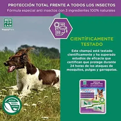 MENFORSAN Pipetas Anti-Insectos para Perros con Margosa, Geraniol y Lavandino, contra Pulgas, Garrapatas e insectos, 2 unidades Productos para animales MENFORSAN MENFORSAN, Productos para animales, Repelentes de insectos SacrificioShop sacrificioshop.com {{ shop.shopifyCountryName }} {{ shop.shopifyProvince }} B073FX9DKV 6.99 MENFORSAN Pipetas Anti-Insectos para Perros con Margosa, Geraniol y Lavandino, contra Pulgas, Garrapatas e insectos, 2 unidades - Default Title