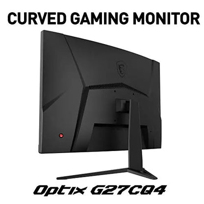 MSI Optix G27CQ4-006 - Monitor de Gaming, 27 Pulgadas, WQHD (2560 x 1440), Panel VA, 165 Hz, 1 ms, AMD FreeSync, HDMI, DP MSI