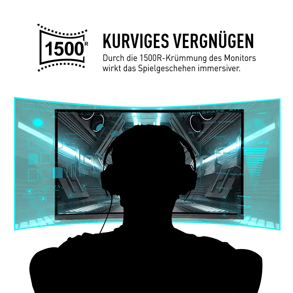 MSI Optix G27CQ4-006 - Monitor de Gaming, 27 Pulgadas, WQHD (2560 x 1440), Panel VA, 165 Hz, 1 ms, AMD FreeSync, HDMI, DP MSI