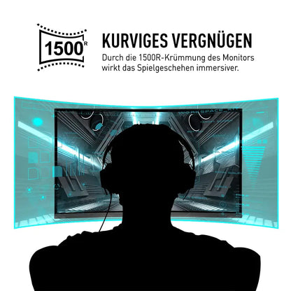 MSI Optix G27CQ4-006 - Monitor de Gaming, 27 Pulgadas, WQHD (2560 x 1440), Panel VA, 165 Hz, 1 ms, AMD FreeSync, HDMI, DP MSI