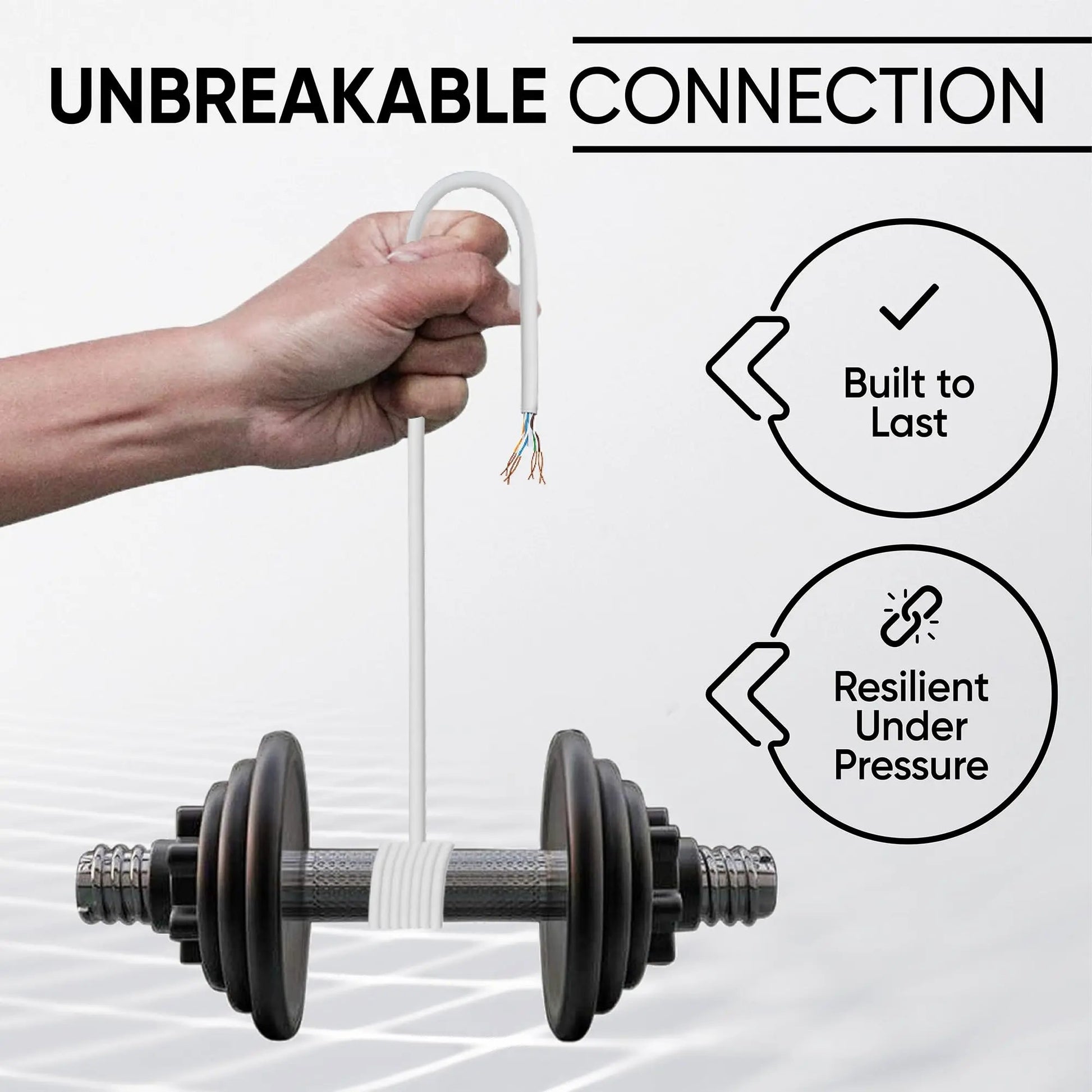 Mr. Tronic Granel Cable Ethernet Cat 6 De 100m, Bulk Cable de Red LAN Para Internet Rápida & Fiable - AWG24 Cat6 a Granel, 1 Gbps Internet 250 MHz UTP CCA (100 Metros, Gris) Mr. Tronic