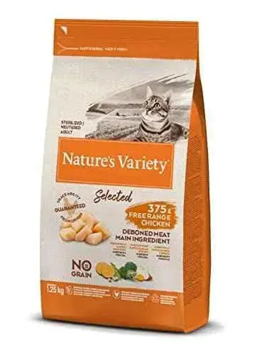 Nature's Variety Selected - Pienso para gatos esterilizados con pollo campero deshuesado 1,25 Kg Productos para animales Natures variety Natures variety, Productos para animales, Seca SacrificioShop sacrificioshop.com {{ shop.shopifyCountryName }} {{ shop.shopifyProvince }} B08Y73SSFS 15.95 Nature's Variety Selected - Pienso para gatos esterilizados con pollo campero deshuesado 1,25 Kg - Default Title