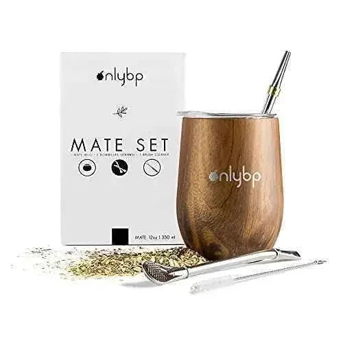 OnlyBP® Mate Argentino Kit Yerba - Incluye 2 Bombillas, Cepillo de Limpieza y Vaso de Acero Inoxidable (Madera) Cocina OnlyBP Cocina, OnlyBP, Termos y tazas SacrificioShop sacrificioshop.com {{ shop.shopifyCountryName }} {{ shop.shopifyProvince }} B08W4G6SVY 16.99 OnlyBP® Mate Argentino Kit Yerba - Incluye 2 Bombillas, Cepillo de Limpieza y Vaso de Acero Inoxidable (Madera) - Default Title