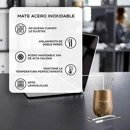 OnlyBP® Mate Argentino Kit Yerba - Incluye 2 Bombillas, Cepillo de Limpieza y Vaso de Acero Inoxidable (Madera) Cocina OnlyBP Cocina, OnlyBP, Termos y tazas SacrificioShop sacrificioshop.com {{ shop.shopifyCountryName }} {{ shop.shopifyProvince }} B08W4G6SVY 16.99 OnlyBP® Mate Argentino Kit Yerba - Incluye 2 Bombillas, Cepillo de Limpieza y Vaso de Acero Inoxidable (Madera) - Default Title