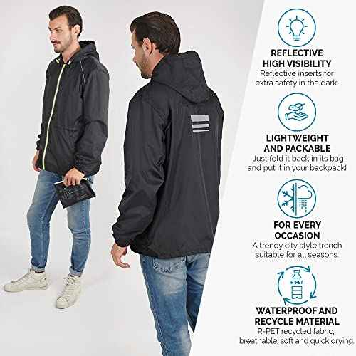 PERLETTI Chubasquero Hombre Cortaviento Ligero con Cremallera - Impermeable Hombre con Capucha Detalles Reflectantes Ropa PERLETTI Chubasqueros, PERLETTI, Ropa SacrificioShop sacrificioshop.com {{ shop.shopifyCountryName }} {{ shop.shopifyProvince }} B0B43296NV 29.90 PERLETTI Chubasquero Hombre Cortaviento Ligero con Cremallera - Impermeable Hombre con Capucha Detalles Reflectantes - Default Title