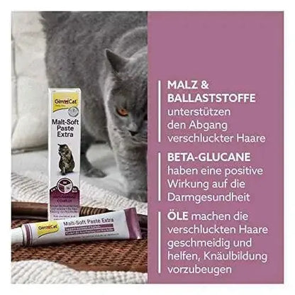 Pasta con malta- Anti-Hairball snack para gatos favorece la excreción de bolas de pelo - 1 tubo (1 x 200 g) Productos para animales GimCat GimCat, Pastas y geles para bolas de pelo, Productos para animales SacrificioShop sacrificioshop.com {{ shop.shopifyCountryName }} {{ shop.shopifyProvince }} B00JDI9TLG 6.79 Pasta con malta- Anti-Hairball snack para gatos favorece la excreción de bolas de pelo - 1 tubo (1 x 200 g) - Default Title