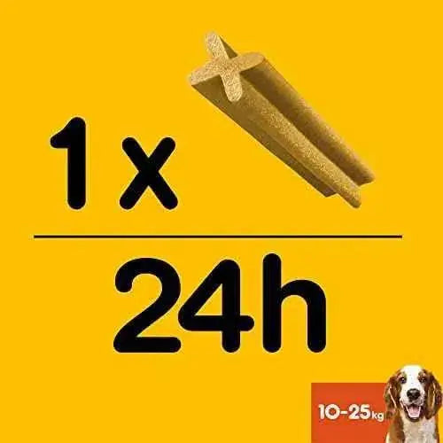 Pedigree Dentastix Snack Dental para la Higiene Oral de Perros Medianos (1 Pack de 56ud) Productos para animales PEDIGREE PEDIGREE, Productos para animales, Sticks dentales SacrificioShop sacrificioshop.com {{ shop.shopifyCountryName }} {{ shop.shopifyProvince }} B007ZY4D0W 13.29 Pedigree Dentastix Snack Dental para la Higiene Oral de Perros Medianos (1 Pack de 56ud) - Default Title