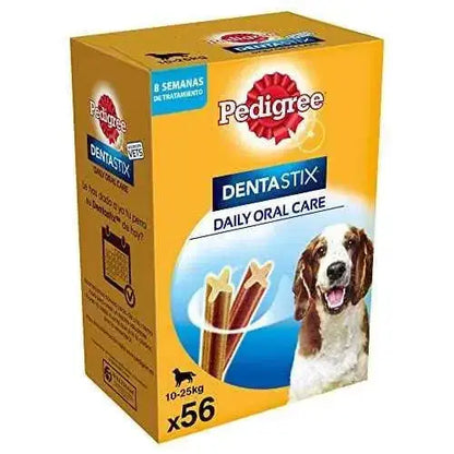 Pedigree Dentastix Snack Dental para la Higiene Oral de Perros Medianos (1 Pack de 56ud) Productos para animales PEDIGREE PEDIGREE, Productos para animales, Sticks dentales SacrificioShop sacrificioshop.com {{ shop.shopifyCountryName }} {{ shop.shopifyProvince }} B007ZY4D0W 13.29 Pedigree Dentastix Snack Dental para la Higiene Oral de Perros Medianos (1 Pack de 56ud) - Default Title