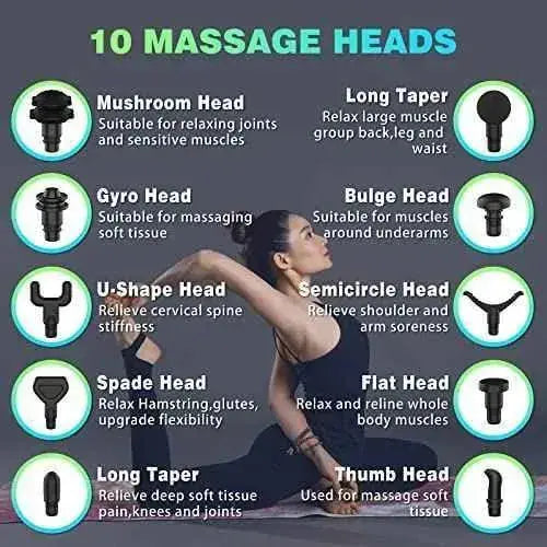 Muscle massage gun, deep tissue massage gun – SacrificioShop