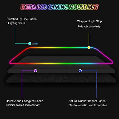 Realky Alfombrilla de Ratón RGB, Alfombrilla Ratón LED 14 Efectos de Iluminación, Ratón Gaming para Gamers, PC y Portátil (800×300×4mm) Electrónica Realky Accesorios, Electrónica, Realky SacrificioShop sacrificioshop.com {{ shop.shopifyCountryName }} {{ shop.shopifyProvince }} B09DXZLR1X 18.99 Realky Alfombrilla de Ratón RGB, Alfombrilla Ratón LED 14 Efectos de Iluminación, Ratón Gaming para Gamers, PC y Portátil (800×300×4mm) - Default Title