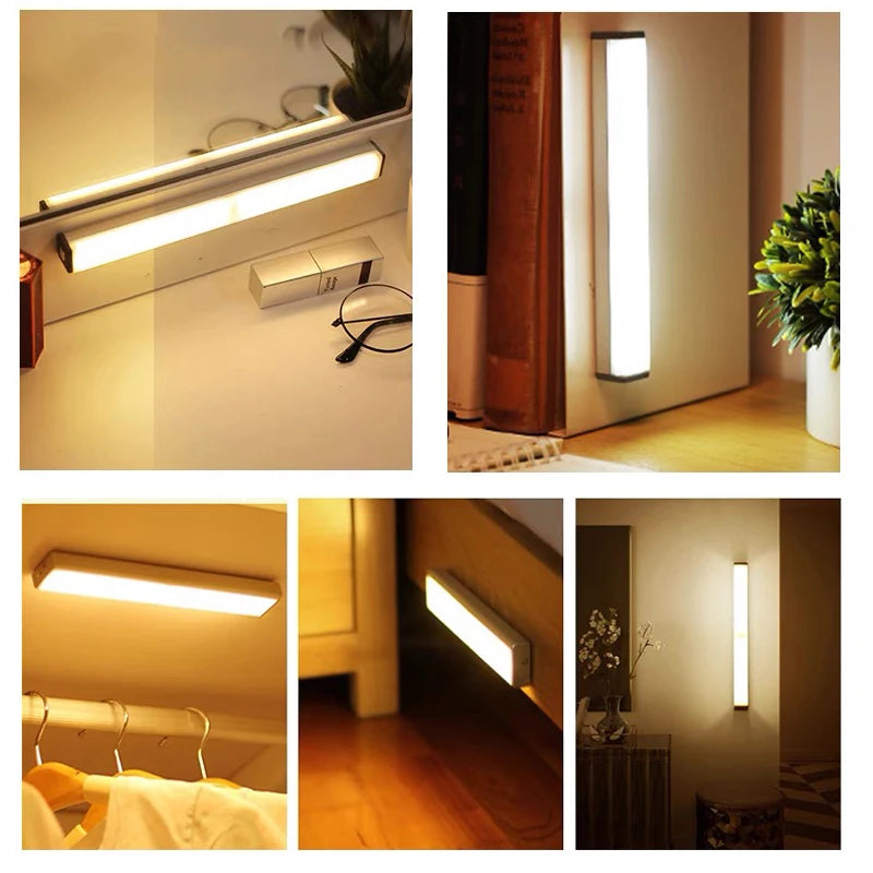 Luz LED Recargable con Sensor de Movimiento | USB-C