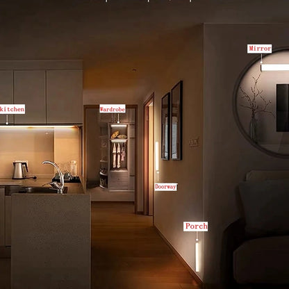 Luz LED Recargable con Sensor de Movimiento | USB-C