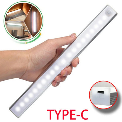 Luz LED Recargable con Sensor de Movimiento | USB-C