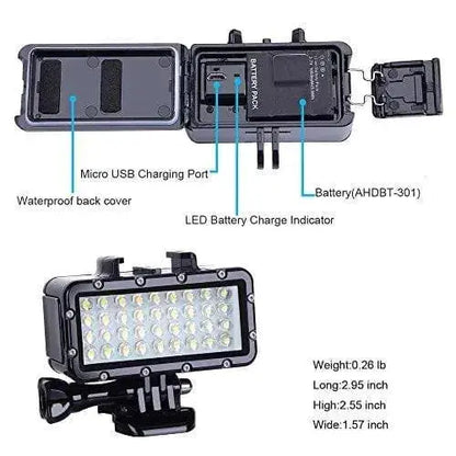 Suptig luz de Buceo de Alta Potencia Regulable Impermeable LED Video Light luz subacuática Impermeable Cámara Suptig Cámara, Cámaras deportivas y accesorios, Suptig SacrificioShop sacrificioshop.com {{ shop.shopifyCountryName }} {{ shop.shopifyProvince }} B07BCC4VQW 21.89 Suptig luz de Buceo de Alta Potencia Regulable Impermeable LED Video Light luz subacuática Impermeable - Default Title