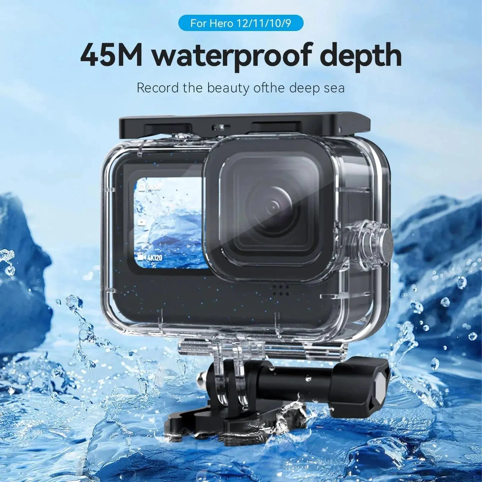 TELESIN 60M Funda Carcasa Impermeable para GoPro Hero 12 Hero 11 Hero 10 Hero 9 Black Electrónica TELESIN Carcasas, Electrónica, TELESIN SacrificioShop sacrificioshop.com {{ shop.shopifyCountryName }} {{ shop.shopifyProvince }} B08JLJY7XF 15.99 TELESIN 60M Funda Carcasa Impermeable para GoPro Hero 12 Hero 11 Hero 10 Hero 9 Black - Default Title