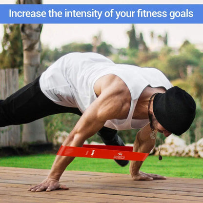 TechStone Juego de Bandas Resistencia para Hombres y Mujeres, Paquete de 5 Diferentes Niveles de Resistencia Bandas elásticas Gimnasio en casa Entrenamiento a Largo Plazo Bolsa de Transporte Gratuita TechStone