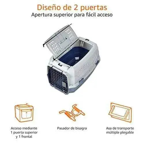 Trasportín de 2 puertas con carga superior, 58 cm Productos para animales Amazon Basics Accesorios para viajar con perros, Amazon Basics, Productos para animales SacrificioShop sacrificioshop.com {{ shop.shopifyCountryName }} {{ shop.shopifyProvince }} B00OP6SVJW 42.51 Trasportín de 2 puertas con carga superior, 58 cm - Default Title