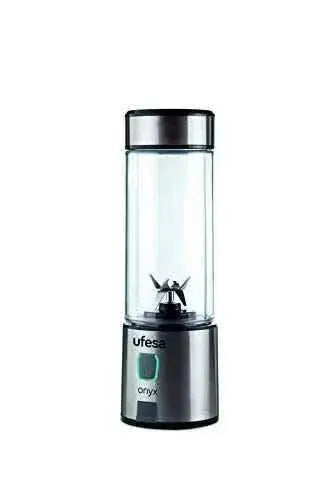 Ufesa BS2400 Onyx Mini Batidora Portátil Recargable USB, Batería de 5100 mAh, Botella de 400ml, Cuerpo y Cuchillas de Acero Inoxidable Cocina Ufesa Batidoras de vaso individuales, Cocina, Ufesa SacrificioShop sacrificioshop.com {{ shop.shopifyCountryName }} {{ shop.shopifyProvince }} B08YKF46LK 41.99 Ufesa BS2400 Onyx Mini Batidora Portátil Recargable USB, Batería de 5100 mAh, Botella de 400ml, Cuerpo y Cuchillas de Acero Inoxidable - Default Title