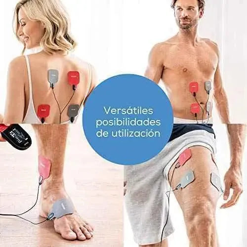 Beurer EM 59 Electroestimulador digital con función Calor, TENS, EMS y Masaje, 2 Canales, Función calor, 4 Electrodos, Intensidad regulable. Aparatos para el cuidado personal Beurer Aparatos para el cuidado personal, Beurer, Electroestimuladores musculares y nerviosos SacrificioShop sacrificioshop.com Spain A Coruña B0872DQW46 79.99 Beurer EM 59 Electroestimulador digital con función Calor, TENS, EMS y Masaje, 2 Canales, Función calor, 4 Electrodos, Intensidad regulable. - Default Title