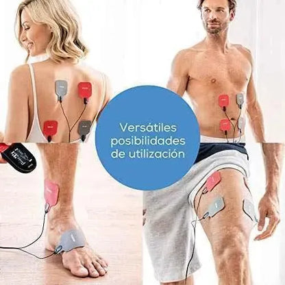 Beurer EM 59 Electroestimulador digital con función Calor, TENS, EMS y Masaje, 2 Canales, Función calor, 4 Electrodos, Intensidad regulable. Aparatos para el cuidado personal Beurer Aparatos para el cuidado personal, Beurer, Electroestimuladores musculares y nerviosos SacrificioShop sacrificioshop.com Spain A Coruña B0872DQW46 77.80 Beurer EM 59 Electroestimulador digital con función Calor, TENS, EMS y Masaje, 2 Canales, Función calor, 4 Electrodos, Intensidad regulable. - Default Title