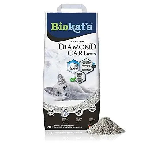 Biokat's Diamond Care Classic, para gatos, sin fragancia - Arena fina con carbón activo y aloe vera 1 Saco 10L Productos para animales Biokat's Arena, Biokat's, Productos para animales SacrificioShop sacrificioshop.com {{ shop.shopifyCountryName }} {{ shop.shopifyProvince }} B07CPDVRD9 6.79 Biokat's Diamond Care Classic, para gatos, sin fragancia - Arena fina con carbón activo y aloe vera 1 Saco 10L - Default Title